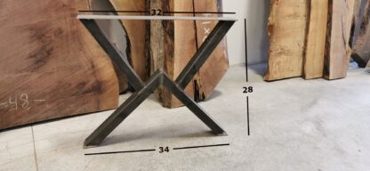 pATTES EN ACIER POUR TABLE DE CUISINE