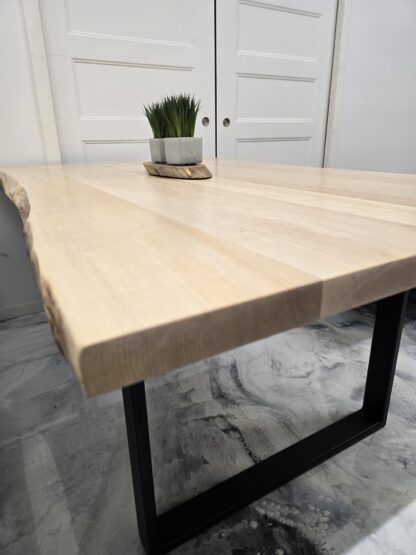 Table en érable type live edge 40x70 – Image 4