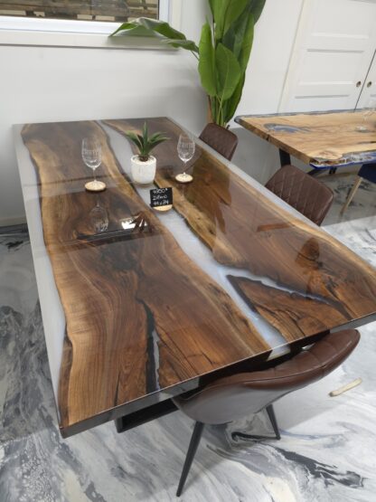 Table rivière d'époxy 3D - 44x84 – Image 6